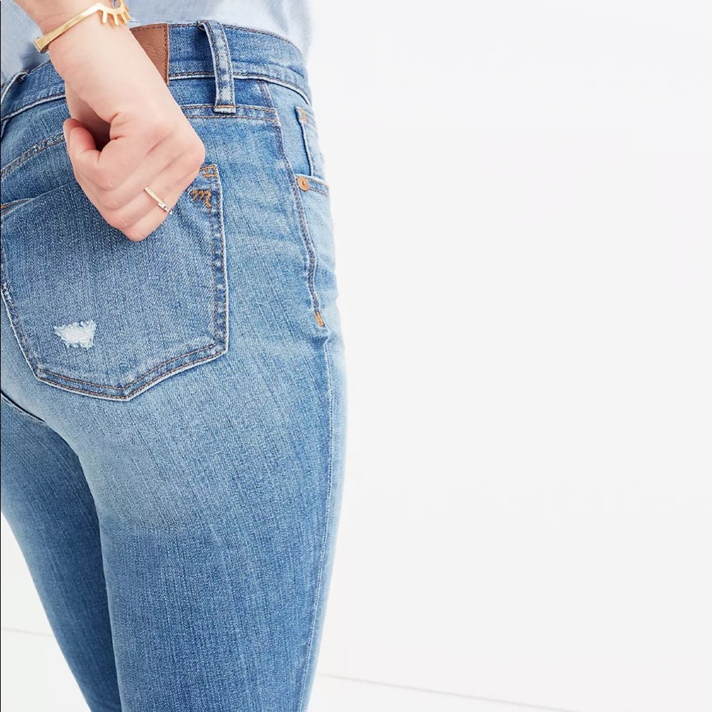 Madewell 9” high rise skinny jeans - Picture 2 of 10